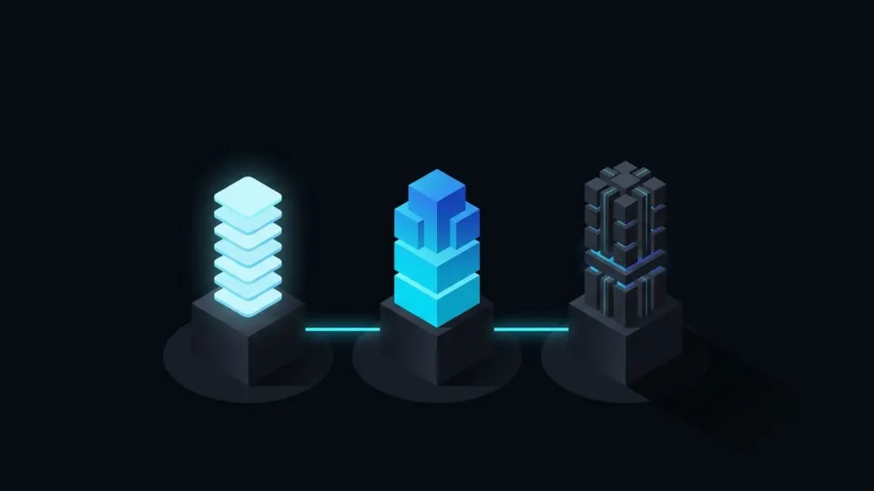 Ilustración del artículo: Astro vs Next vs WordPress: cuándo tiene sentido cada uno
